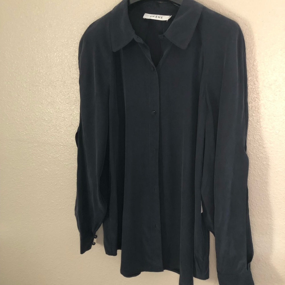 Frame 100%silk shirt